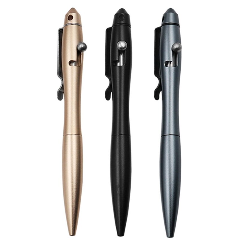Ручка для самообороны Шариковая ручка Удобная тактическая ручка с автомобильным оконным выключателем