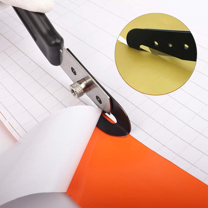 Подложка для виниловой упаковки бумаги, нож для продольной резки, резак из углеродного волокна, автомобильная наклейка, нож для продольной резки пленки, виниловый инструмент для безопасной резки