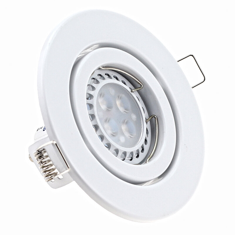 Spot Led Downlight It Adjustable White Profile Mini 6W GU10 Bulb Recessed Spot Light Home Indoor New Design