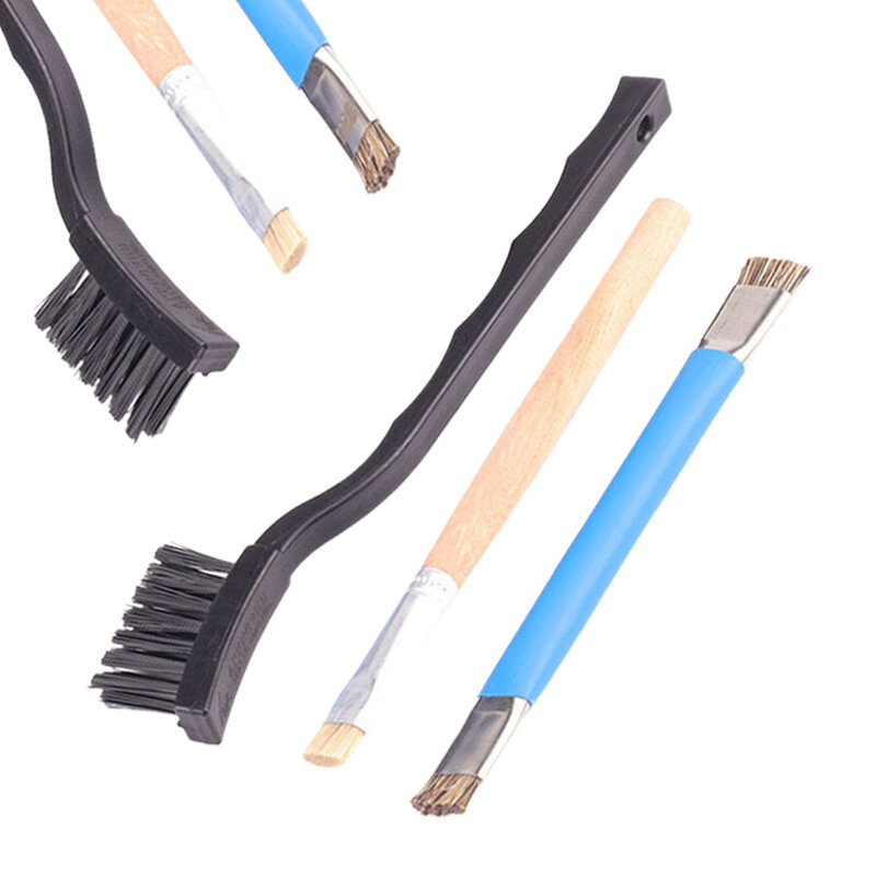 Repair Hand Tools Cleaning Brush Nylon Plastic Bristles Double-ended Handmade For Mobile Phones No Hair Removal