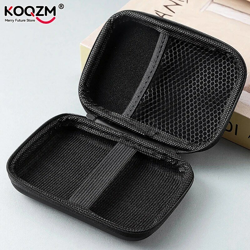 Hdd Case 2.5 Inch HDD/SSD Hard Drive Case HDD Protector Storage Bag Portable External Hard Drive Pouch For USB Cable Charger