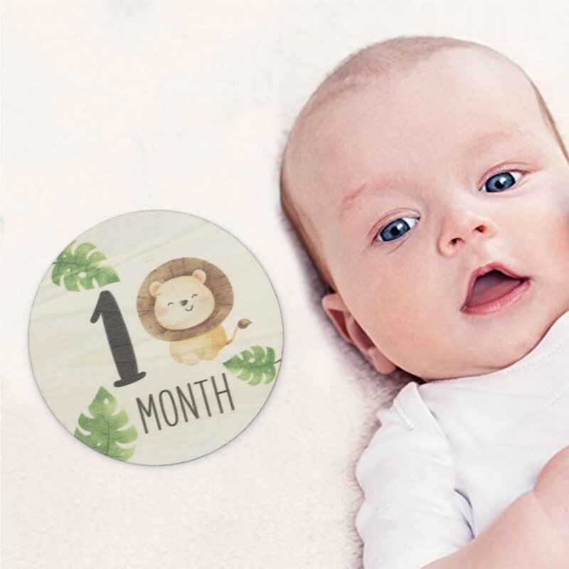 6 paczek kart z kamieniami milowymi dla niemowląt karty z kamieniami milowymi dla niemowląt na prezent fotograficzny dla noworodka