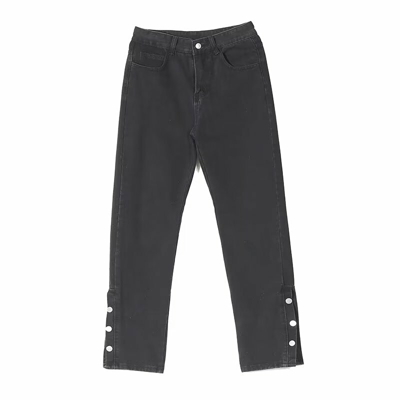 2024 New Autumn Men's Jeans Fashion Drawstring Stretched Cotton Baggy Denim Jogger Pants Men Harem Jean Trousers Large Size B242