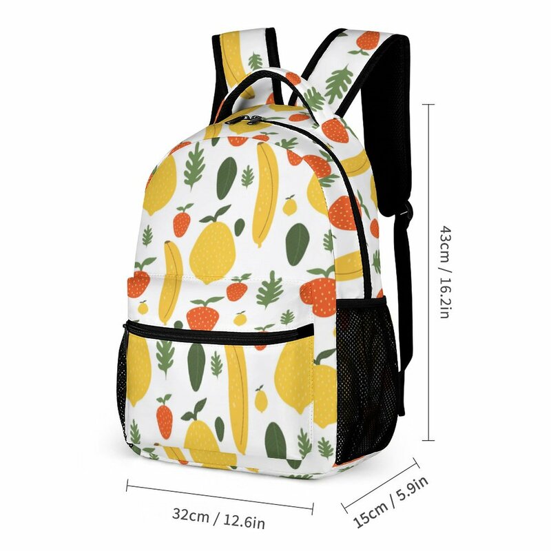 Customized Pattern Color Painting Student Schoolpack Pencil Case Backpack Large Capacity Parent-Child Leisure Travel Bag