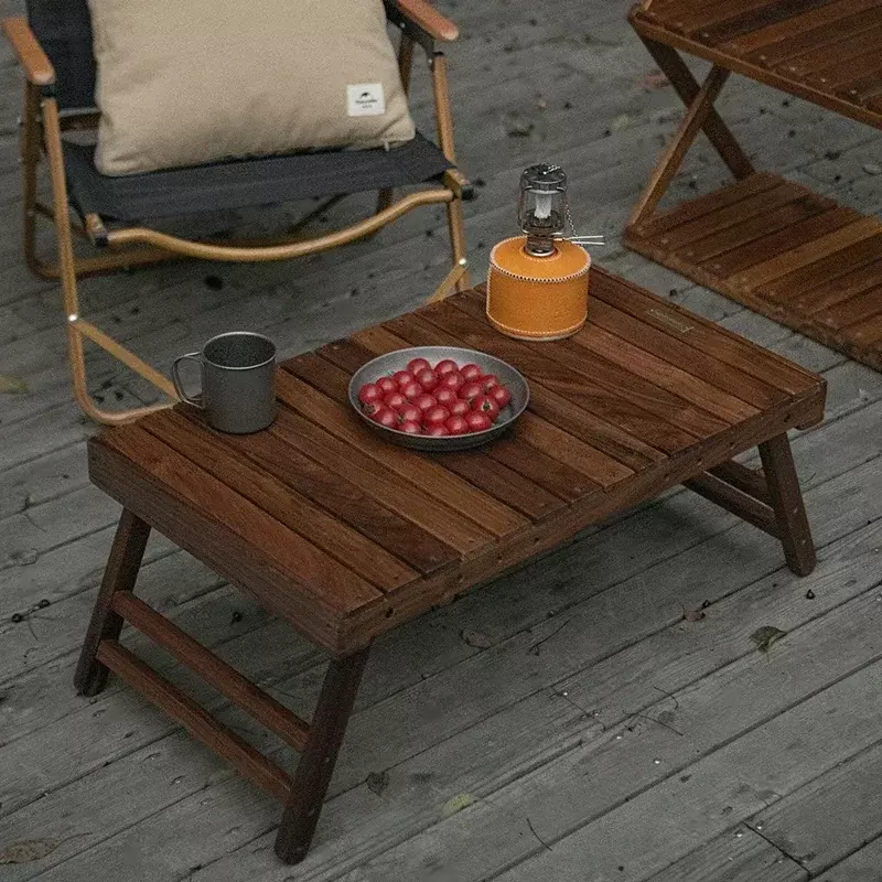 Naturehike-طاولة خشبية قابلة للطي للتخييم ، طاولة صغيرة محمولة ، مكاتب خفيفة الوزن ، نزهة شواء عائلية ، حديقة ترفيهية في الهواء الطلق