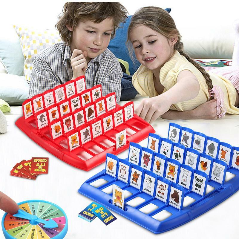 Who I Am Game Excited Who Game For Kids 48Pcs Kid Board Games Board Game Toy Enhancing Children's Logic Character Sheet For