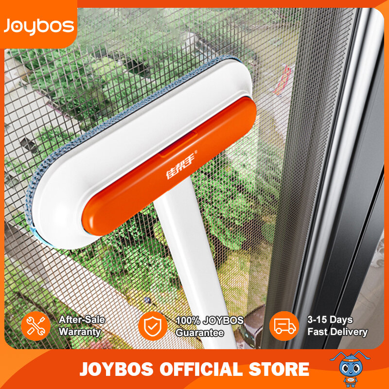 Joybos-cepillo de limpieza de doble cara, limpiador de pantalla multifunción, limpiador de alfombras, sofá, limpiador de ventanas, hogar, escoba de pelo de mascotas, JX87