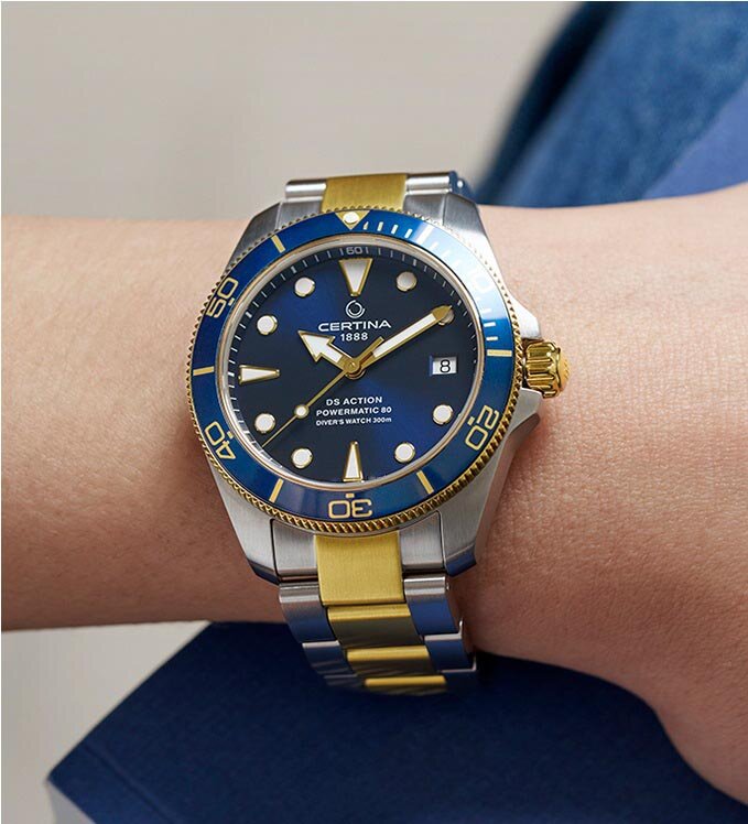 Certina uomo orologi Top Brand Luxury Waterproof Ultra Date Clock cinturino in acciaio maschile orologio da polso al quarzo Casual orologio sportivo per uomo