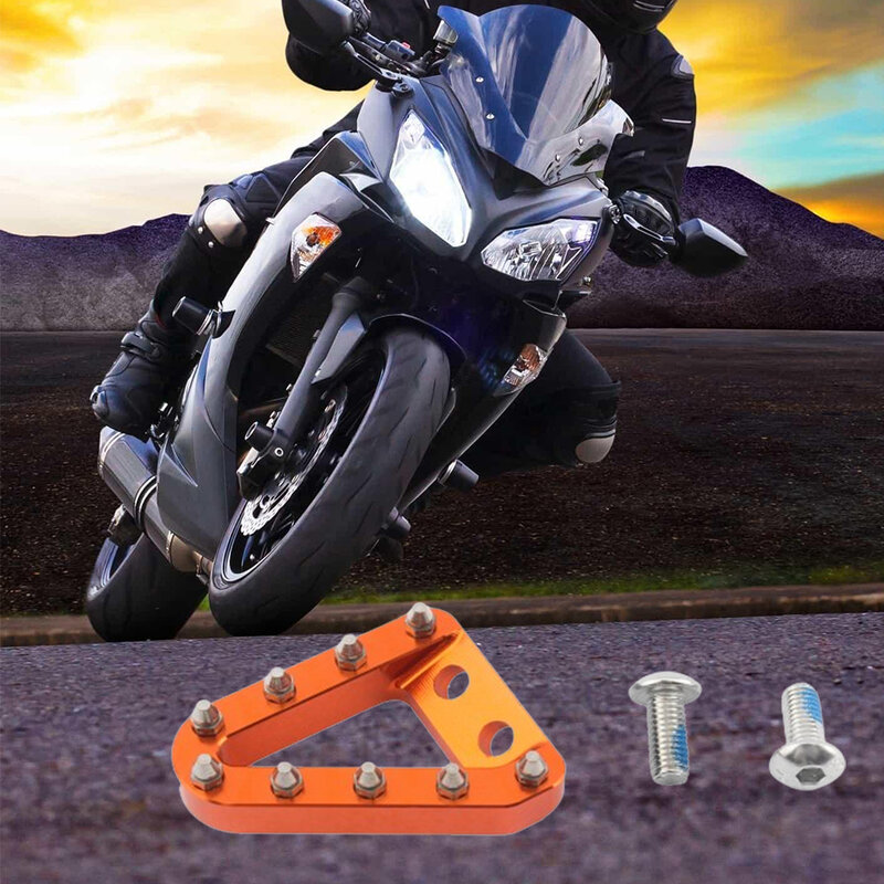 Cabezal de freno de motocicleta fuerte y duradero, actualización de rendimiento confiable, cabezal de freno inclinado, ingeniería de precisión innovadora