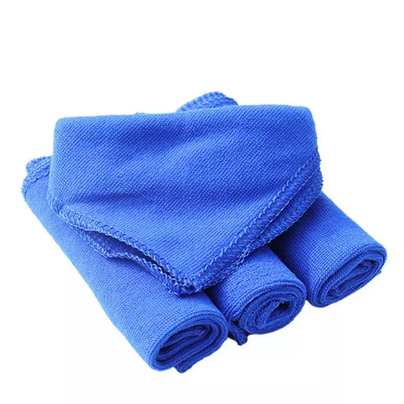 30 * 30cm Microfiber Car Cleaning Towel Auto  Motorcycle Washing Glass Household Cleaning Kitchen Wash Small Towel