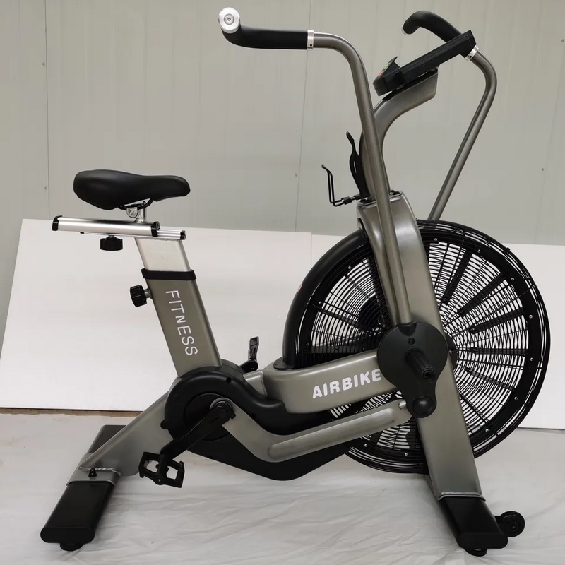 Bicicleta de aire de ejercicio profesional, equipo de gimnasio comercial, ventilador de bicicleta de interior