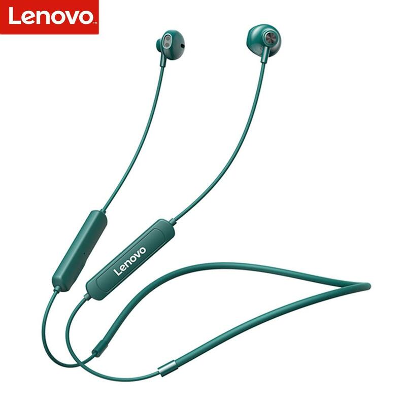 Lenovo – écouteurs sans fil SH1 Bluetooth 5.0, puce hi-fi, qualité sonore, étanche IPX5, casque de sport, bande de cou magnétique, nouveau