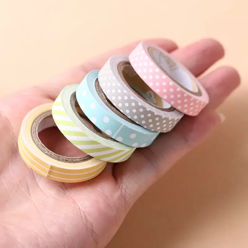 Cinta Washi de diseño personalizado, producto personalizado, planta de papel impreso, juego de cinta gitter, China