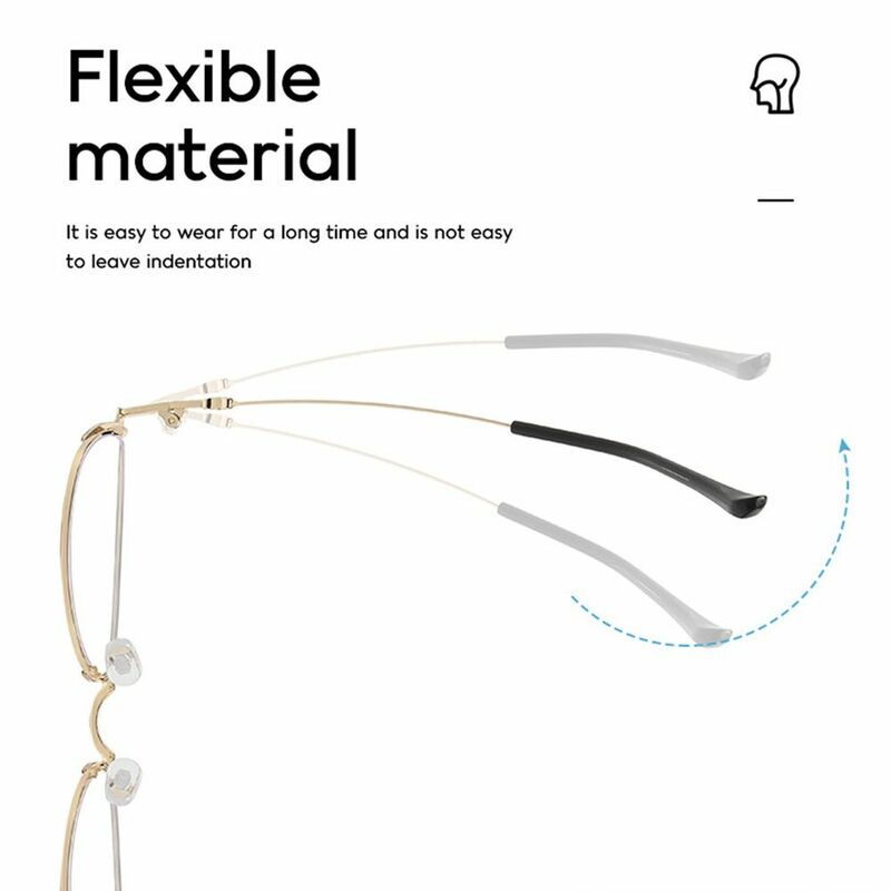 Gafas clásicas de Metal ultraligeras para protección ocular, gafas redondas con bloqueo de rayos azules para oficina