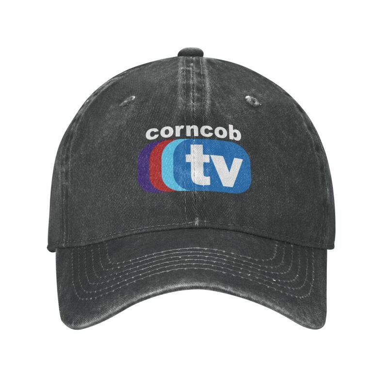 كورنكوب-قبعة رعاة البقر مع قناع حراري للرجال والنساء ، قبعة فاخرة ، نمط خمر ، تلفزيون