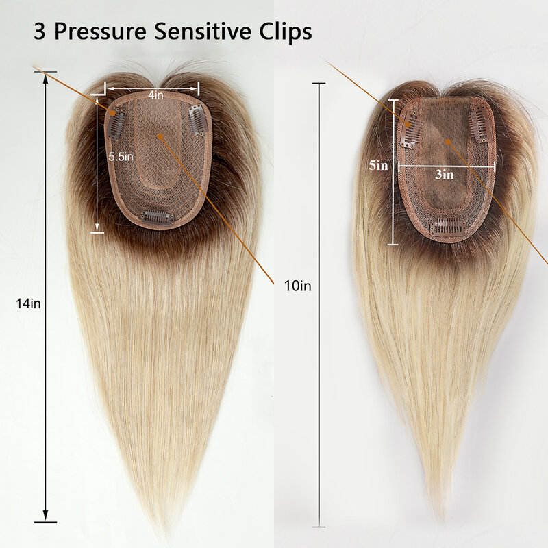 女性のためのフリンジ付きの人間の髪の毛のかつら,シルクベースのクリップ,ブロンドブラウン,100% 人間の髪の毛の延長,10のヘアスタイリング