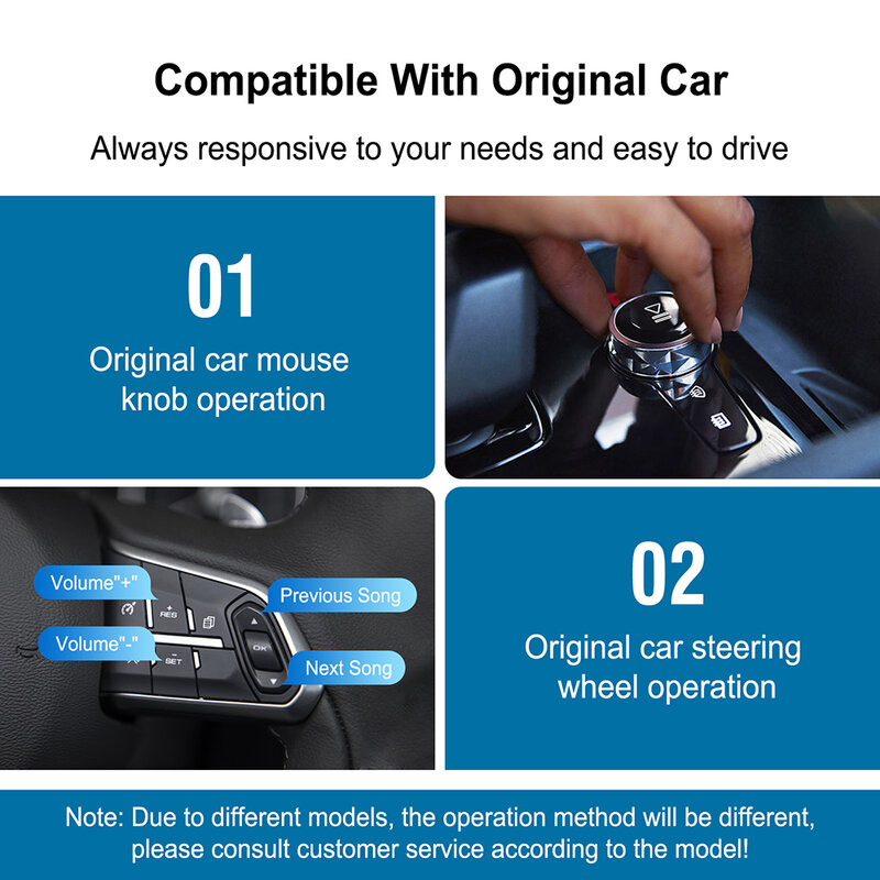 Wireless CarPlay Android Auto Interface Decoder Box per BMW 5 6 7 Series F01 F02 2013-2015 NBT System Mirror Link Plug and Play