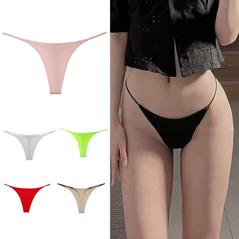 Women Panties Sexy Thongs Low Rise Lingerie And G Strings Underwear Briefs Tanga