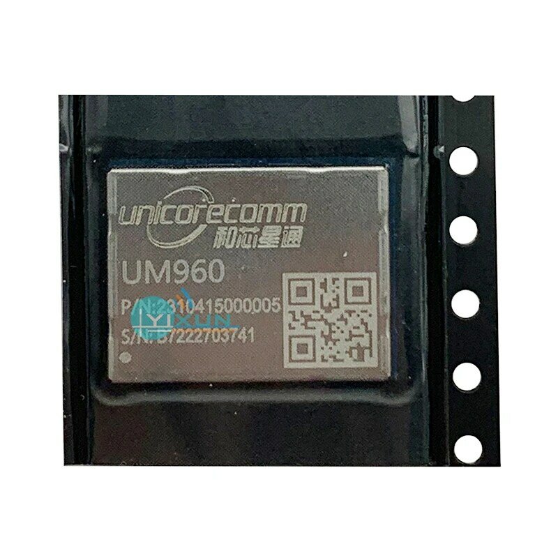 Unicorecomm UM960 modul pemosisian RTK presisi tinggi, modul pemosisian BDS GPS GLONASS Aegeo QZSS pemantauan deformasi GIS UAV pengawas