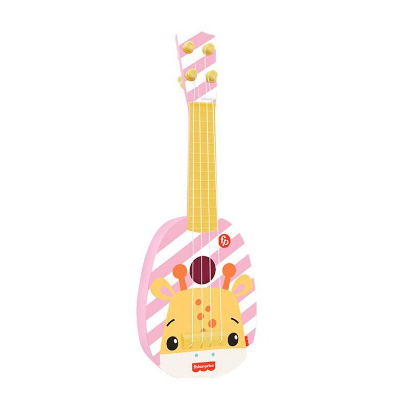 Mainan Ukulele ukuran Mini untuk balita, mainan gitar kecil, instrumen musik bermain untuk balita laki-laki dan perempuan