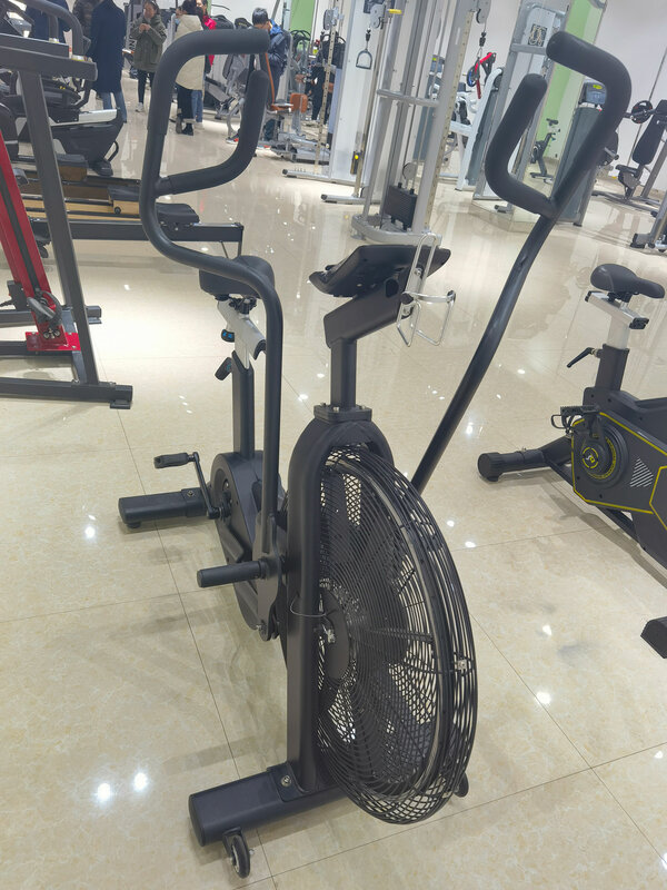 Sepeda cukai dalam ruangan pabrikan sepeda motor, peralatan Gym komersial langsung mesin kardio sepeda udara