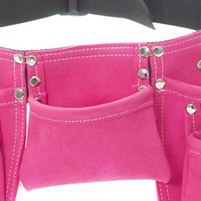 Borsa portautensili cintura cacciavite per bambini in vera pelle cintura per attrezzi borsa da lavoro per riparazione da giardino marsupio per costumi vestire giochi di ruolo