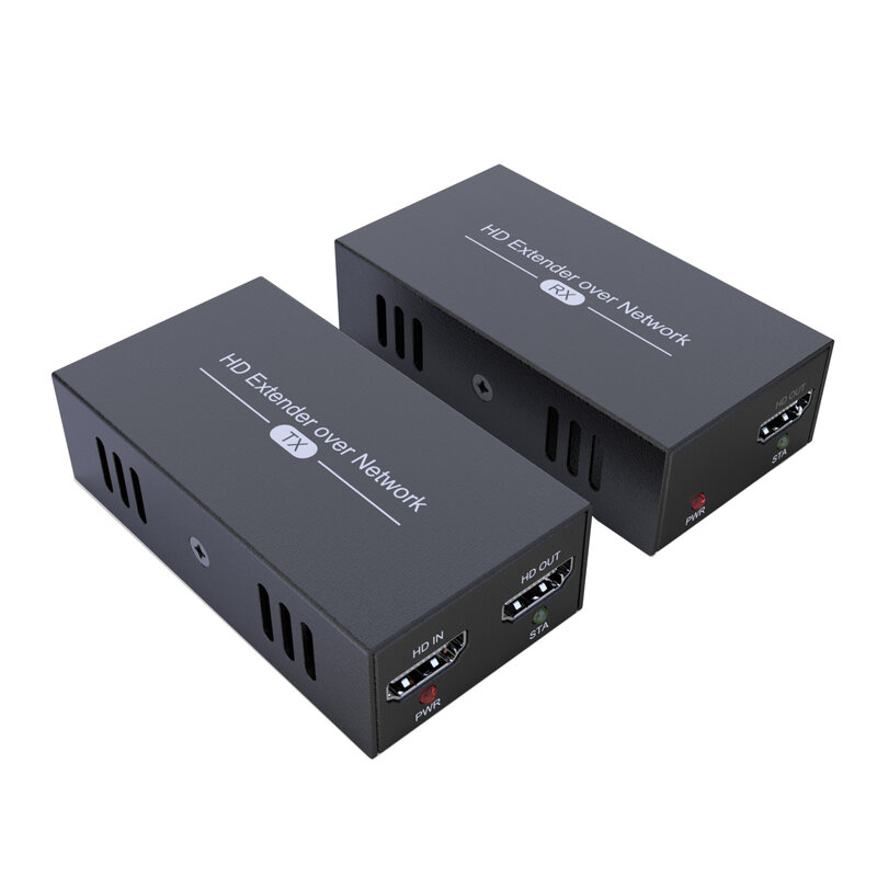 120 м HDMI Ethernet-удлинитель через сетевой кабель RJ45 Cat6, видеопередатчик, приемник, конвертер через гигабитный переключатель на много без потерь