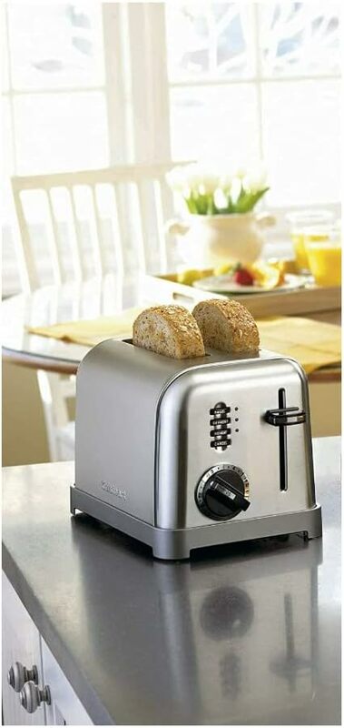 CPT-160 Metal Classic 2-Slice Toaster, Brushed Stainless