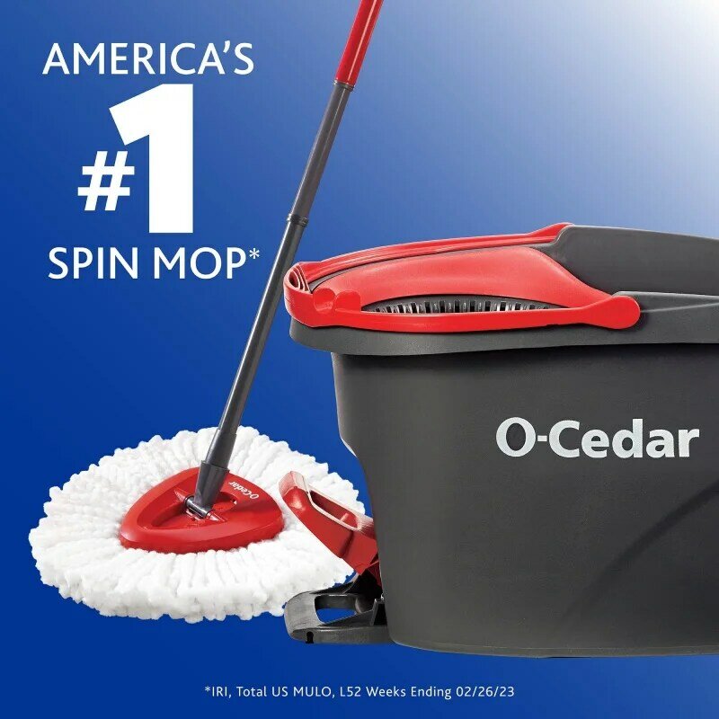 O-Cedar Easy Wring Spin Mop e Sistema Balde