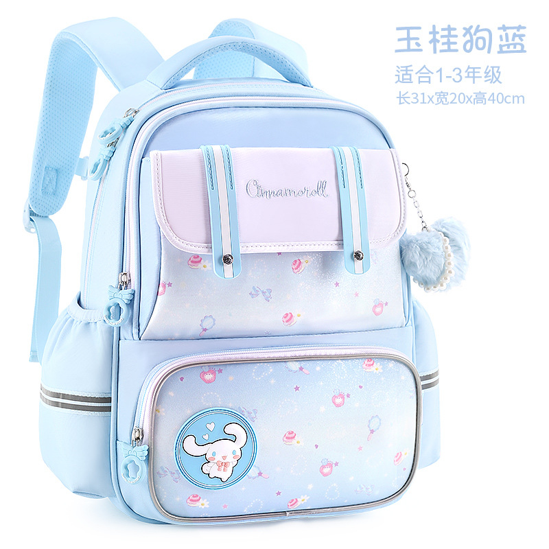 Sanrio Hello Kitty nowy uczeń tornister śliczny Clow M kreskówka wodoodporny plecak o dużej pojemności Cinnamoroll Babycinnamoroll