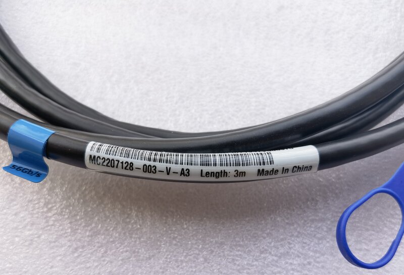 Cable de cobre para MELLANOX MC2207128-003, VPI pasivo, QSFP, 3m, V-A3