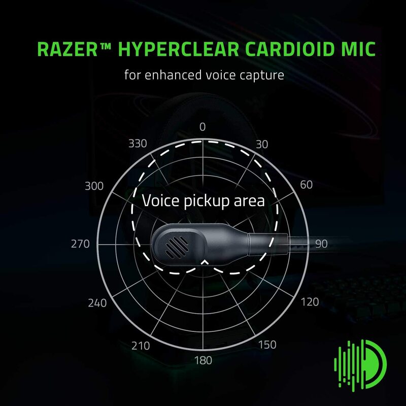 Razer BlackShark V2 X Wired Gaming Headset: 7.1 Surround Sound- Game For PS4,PS5, Nintendo Switch, Xbox