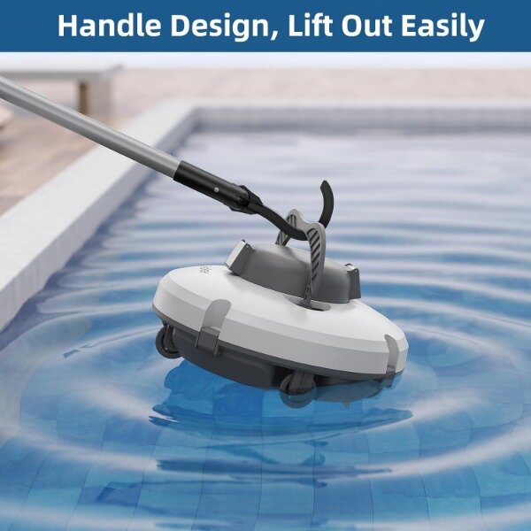 Беспроводной Роботизированный вакуумный бассейн Redkey для наземного бассейна, автоматическое устройство держит 120 минут с сильным всасыванием