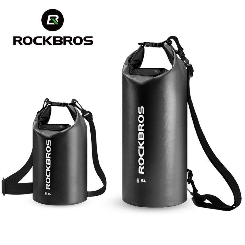 Rockbros-アウトドアアクティビティ,釣り,キャンプ,釣り,ラフティング,保管バッグ用の防水ドライバッグ