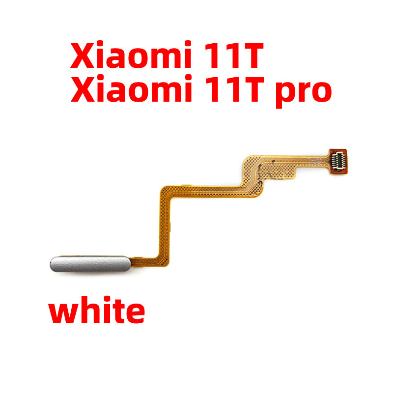 Sensor de Impressão Digital para Xiaomi, Touch ID Conectar Placa Mãe, Botão Home, Cabo Flex, Original, Xiaomi 11T, 11T Pro, Mi 11T