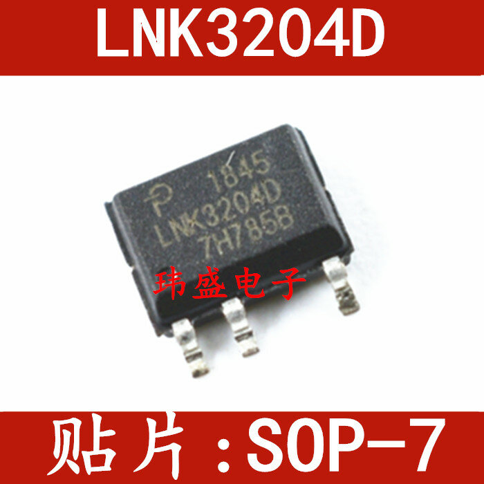 5 peças LNK3204D LNK3204D-TL SOP-7