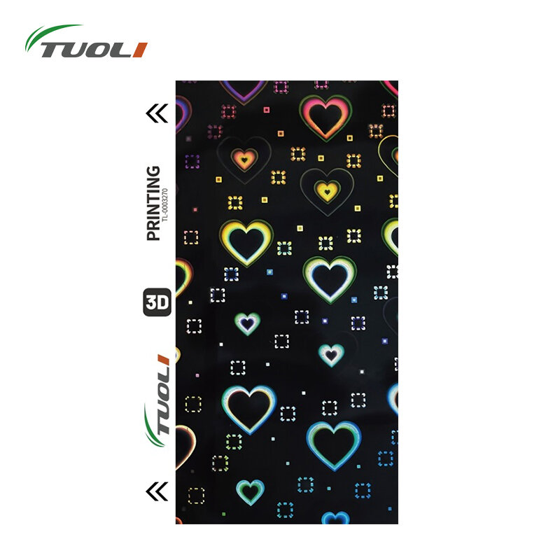 TUOLI 3D Relief Back Film Sticker Sheet per TL168 TL568 TL518 TPU idrogel Screen Protector Plotter da taglio