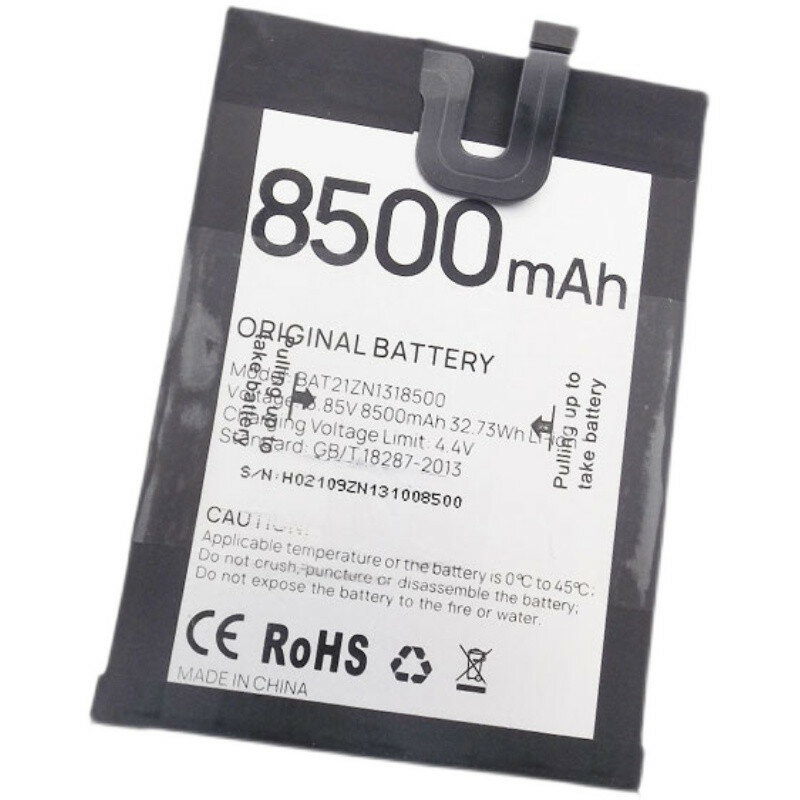 Batería 100% Original para DOOGEE S86 S97, 8500mAh, Doogee BAT21ZN1318500 años para 2023, en stock