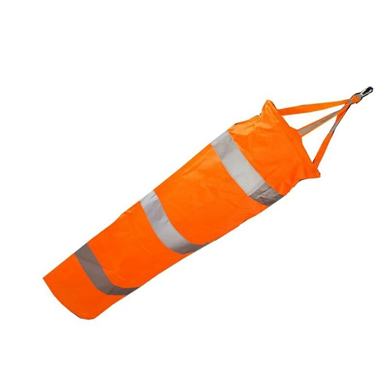 Airport Windsocks naranja impermeable, bolsa de viento reflectante, 60Cm, duradero, fácil de usar