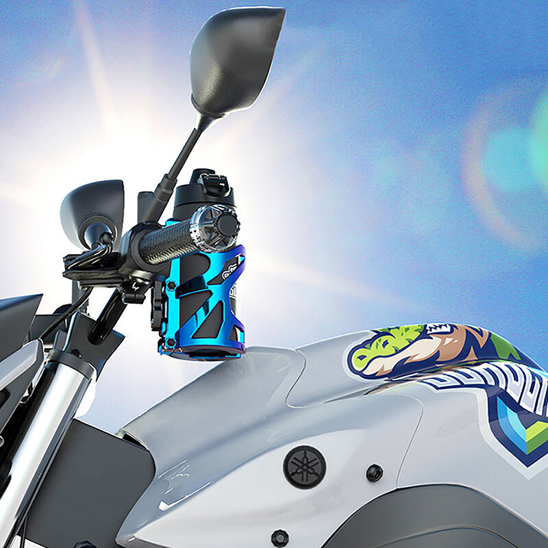 Universal Motorcycle Drink Holder, Bike Water Cup Bottle Holder, Modificação Acessórios
