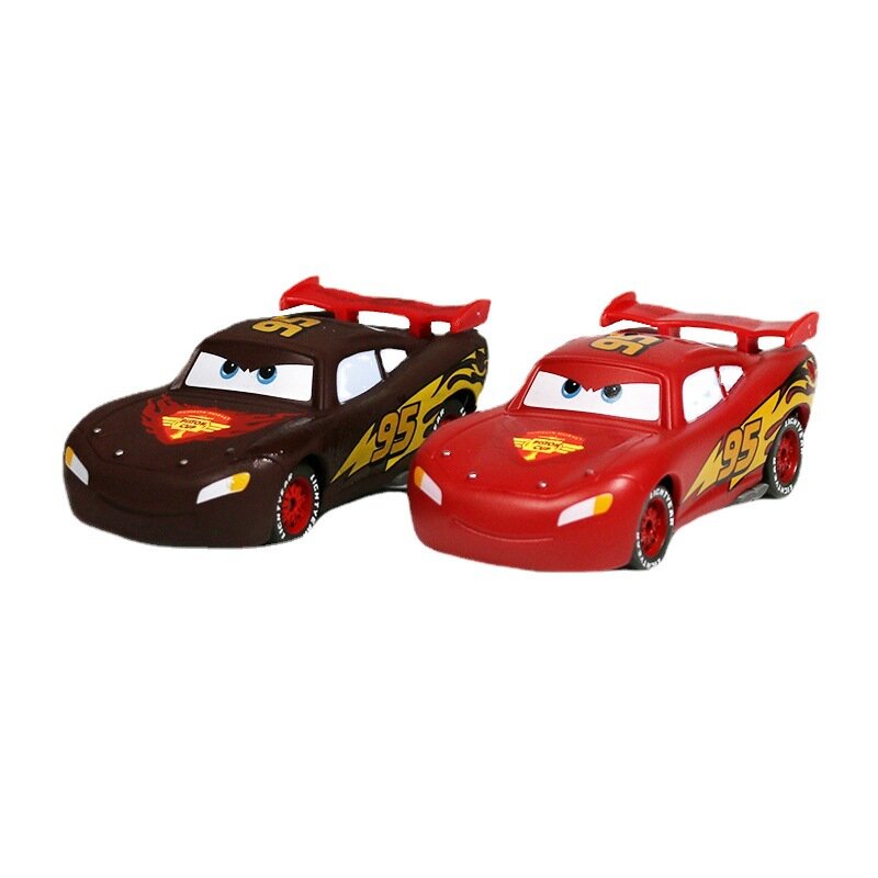 Anime Cartoon rysunek samochody 3 2 Metal Diecast samochód zabawka przebarwienia zmiana temperatury zygzak Mcqueen zabawki dla chłopca urodziny Gif