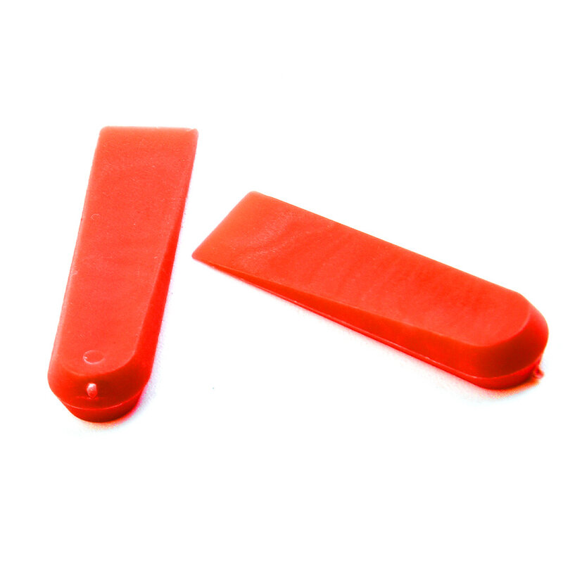100 sztuk czerwonych płytka z tworzywa sztucznego przekładek równomiernie układających płytki podłogowo-ścienne wyrównywania płytek ściana podłoga bezpiecznych nietoksycznych narzędzi ręcznych
