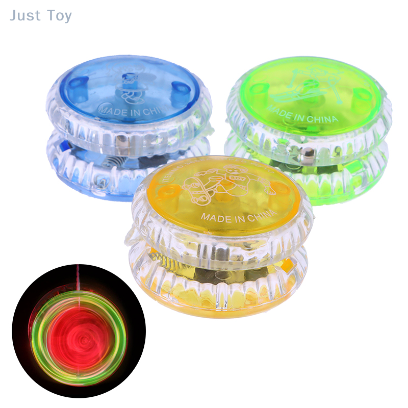 Plástico LED piscando Yoyo bola para crianças, moda criativa, entretenimento clássico, jogo cerebral, brinquedo esportivo, presente para crianças