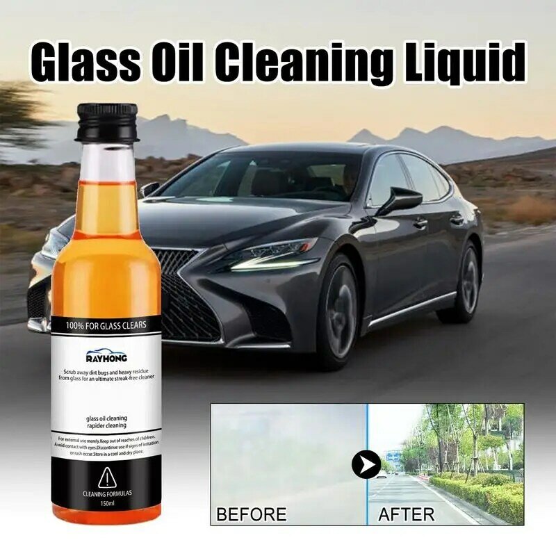 Универсальное масло для автомобильного стекла, средство для очистки лобового стекла автомобиля, средство для полировки, обезжириватель, полировка, чистящая пленка, масляные аксессуары для автомобиля