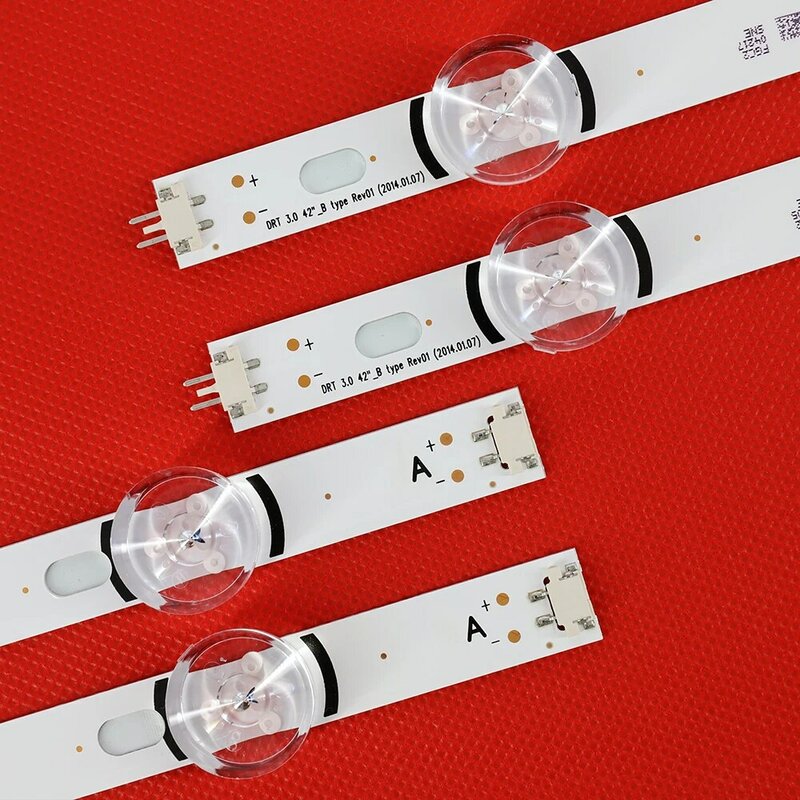 Bande de rétroéclairage LED pour téléviseur LG, LG 42 ", INNOTEK DRT 3.0, 42", 6916L, 1709B, 1710B, 1957E, 1956E, 6916L-1956A, 6916L-1957A, 16 pièces