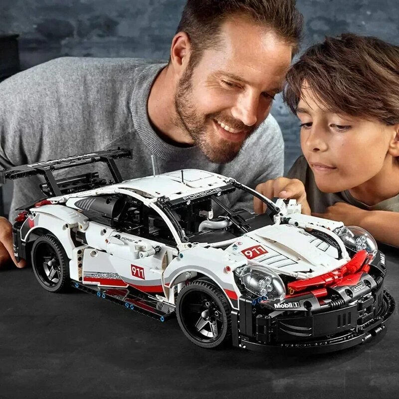 911 rsr Engineering Auto kompatibel Ziegel Stück Modellbau satz für Erwachsene Geschenke Kinder blöcke Bau spielzeug