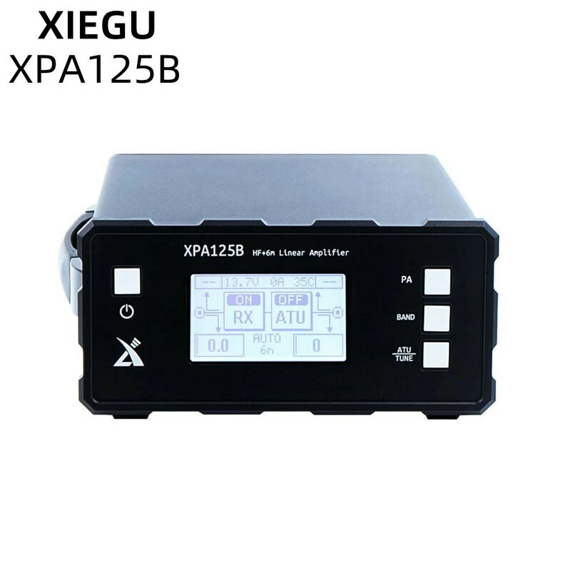 Xiegu xpa125b 100w hf amplificador de potência + sintonizador automático atu para x5105 x108g g1m g90
