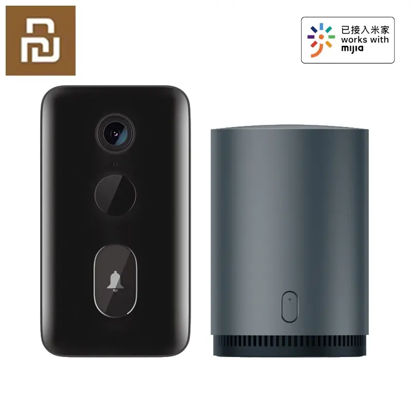 Youpin Smart Video campanello 2 Pro 2K Ultra HD visione notturna a infrarossi citofono bidirezionale WiFi campanello Smart Home campanello