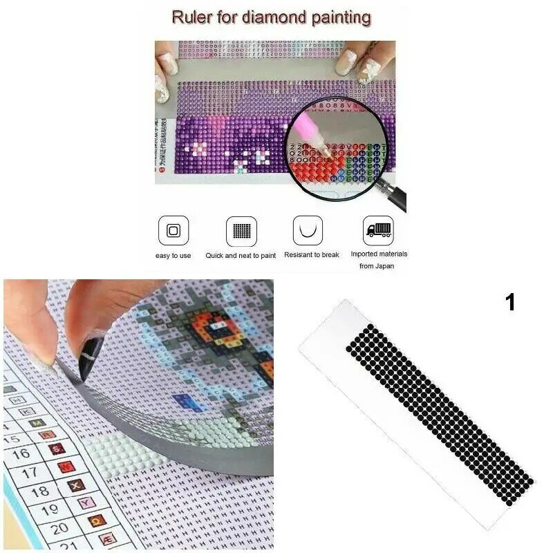 Stainless Steel Grid DIY Rhinestone Embroidery Tool Gifts for Christmas Birthday