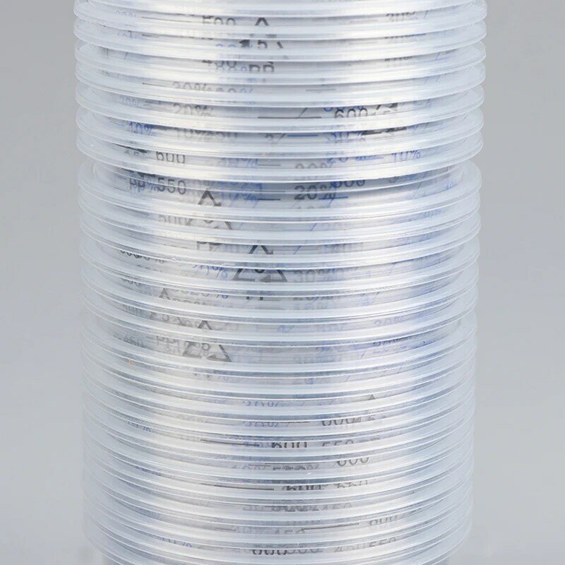 Taza calibrada de mezcla de pintura desechable, vaso graduado transparente, vasos medidores de líquidos de plástico, 10/50 piezas, 600ml